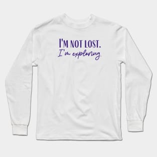 Exploring Long Sleeve T-Shirt